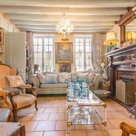 La Maison Bleue Arquian Bagian luar foto