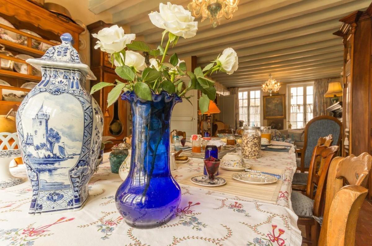 La Maison Bleue Arquian Bagian luar foto